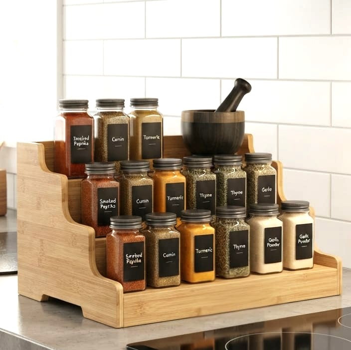 Wooden 3-Tier Rack
