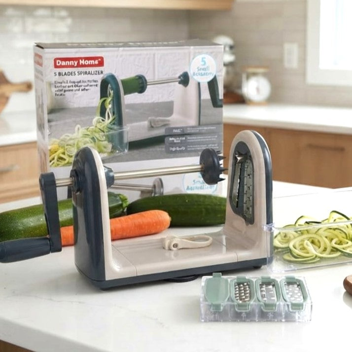 5-Blade Spiral Cutter