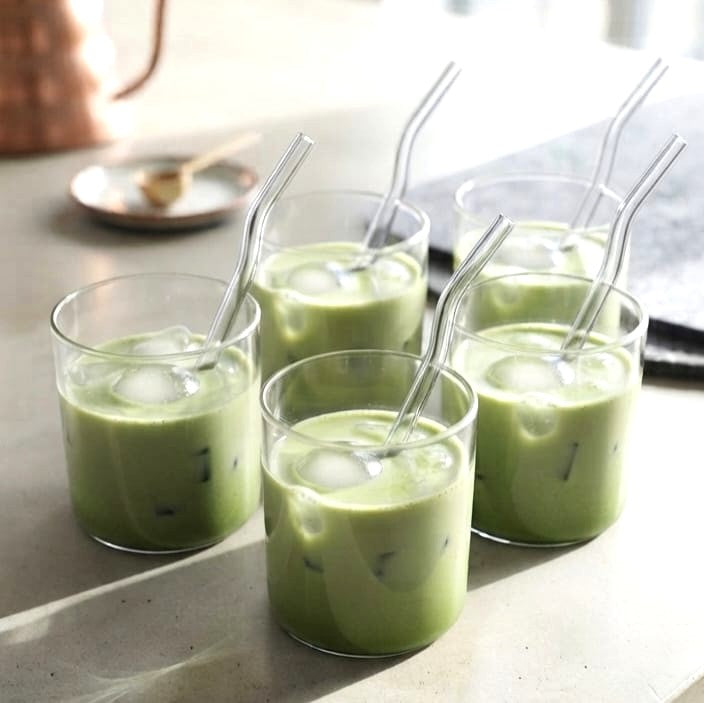Wriggly Glass Straw Set of 6