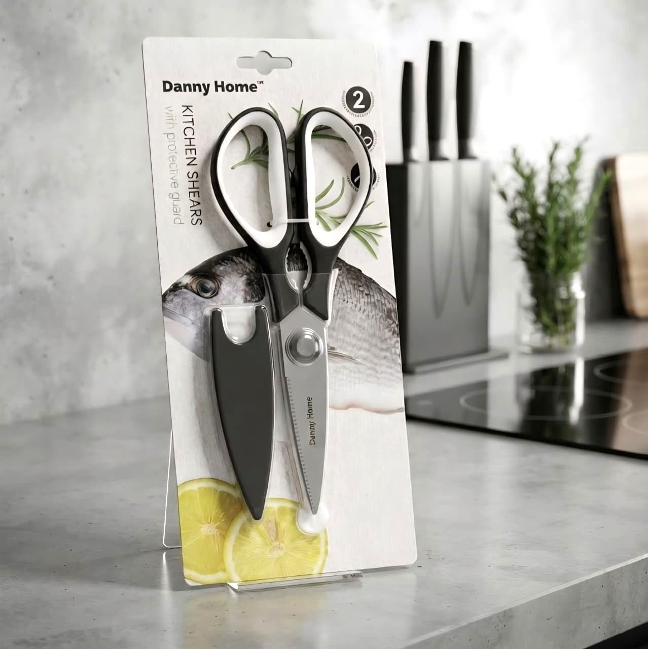 Kitchen Scissors with Cover