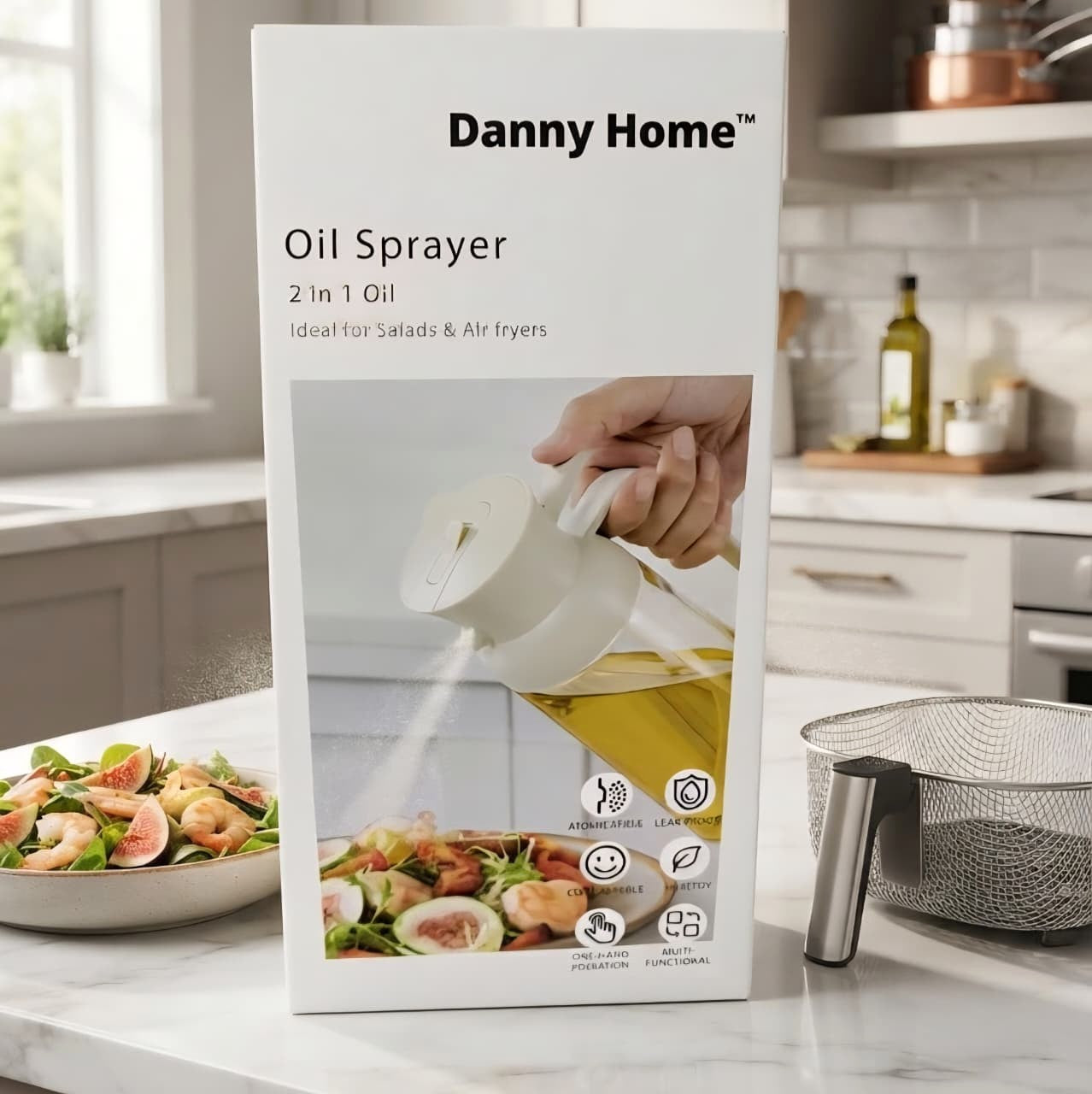 Pour & Spray Oil Bottle