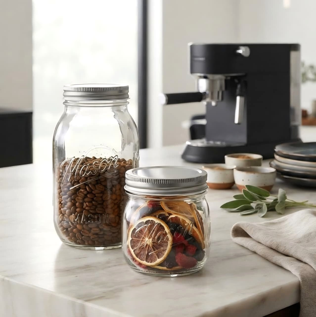 Mason Jar with Lid