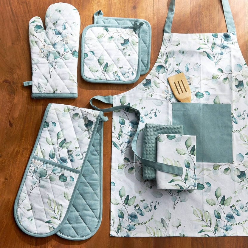 Oven Glove Eucalyptus