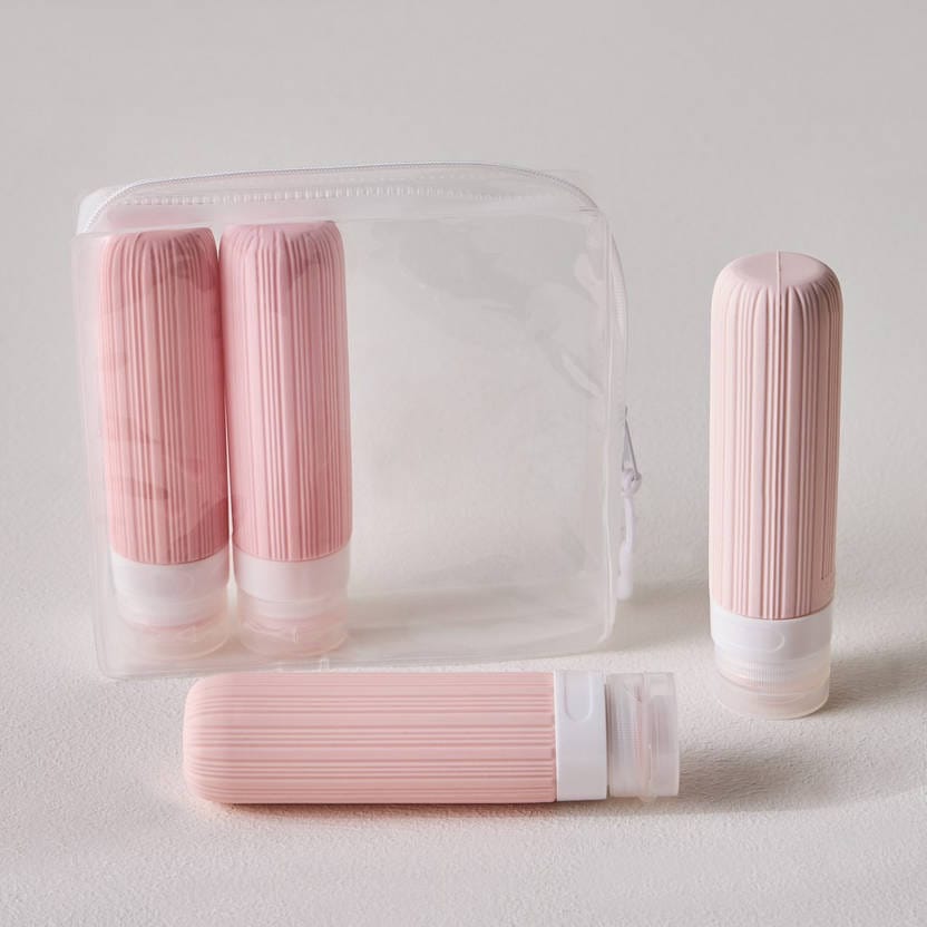 Silicon Travel Bottle Pack of 4