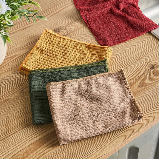 Antibacterial Microfiber Cloth Pack of 4