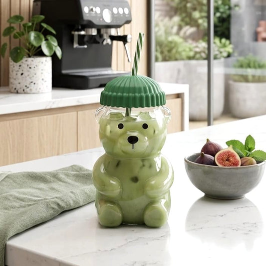 590ml Bear Glass