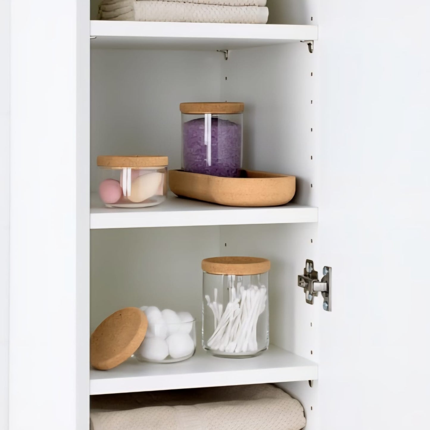 Set of 4 Jars with Platter
