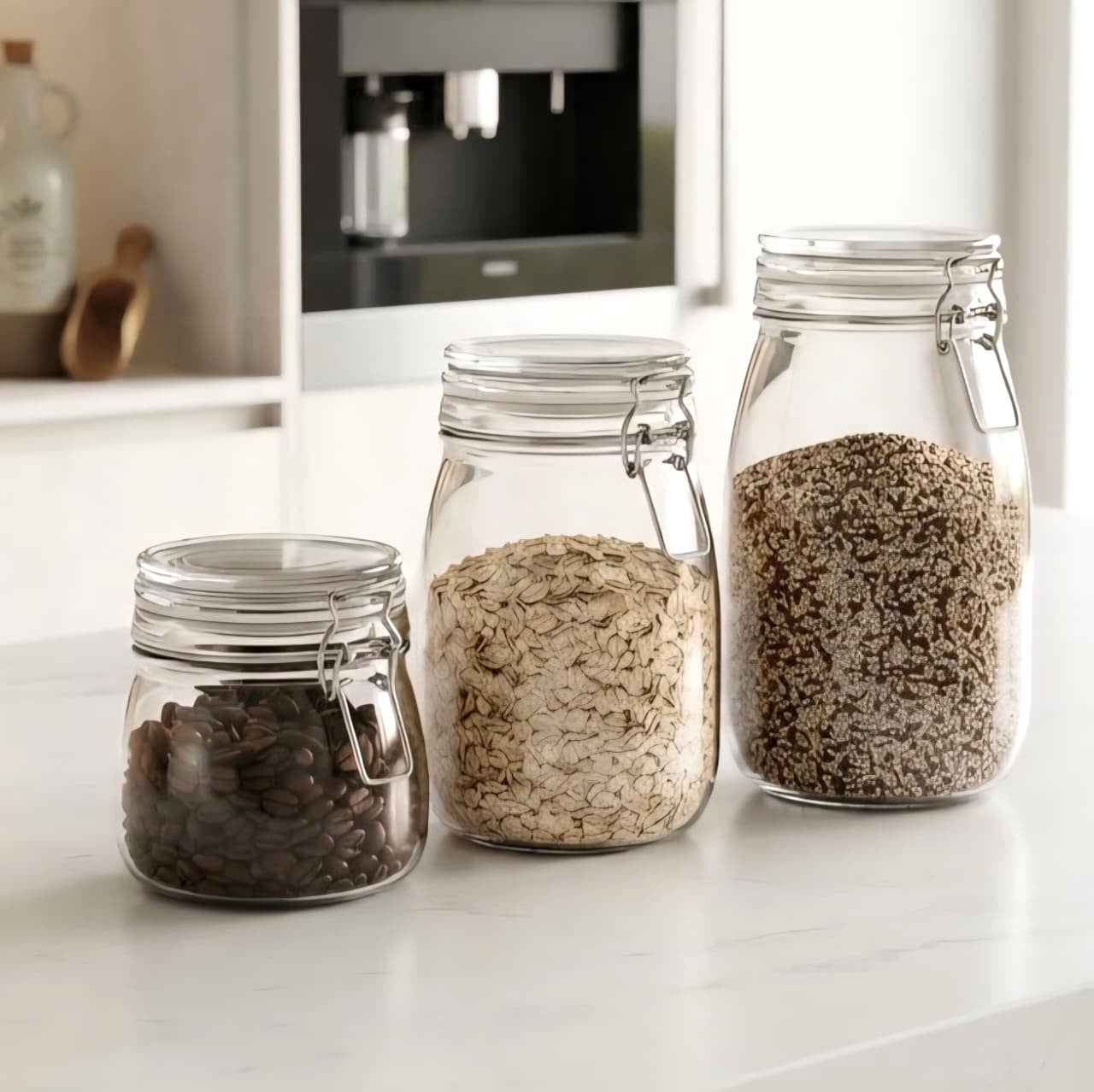 Airtight Glass Jar
