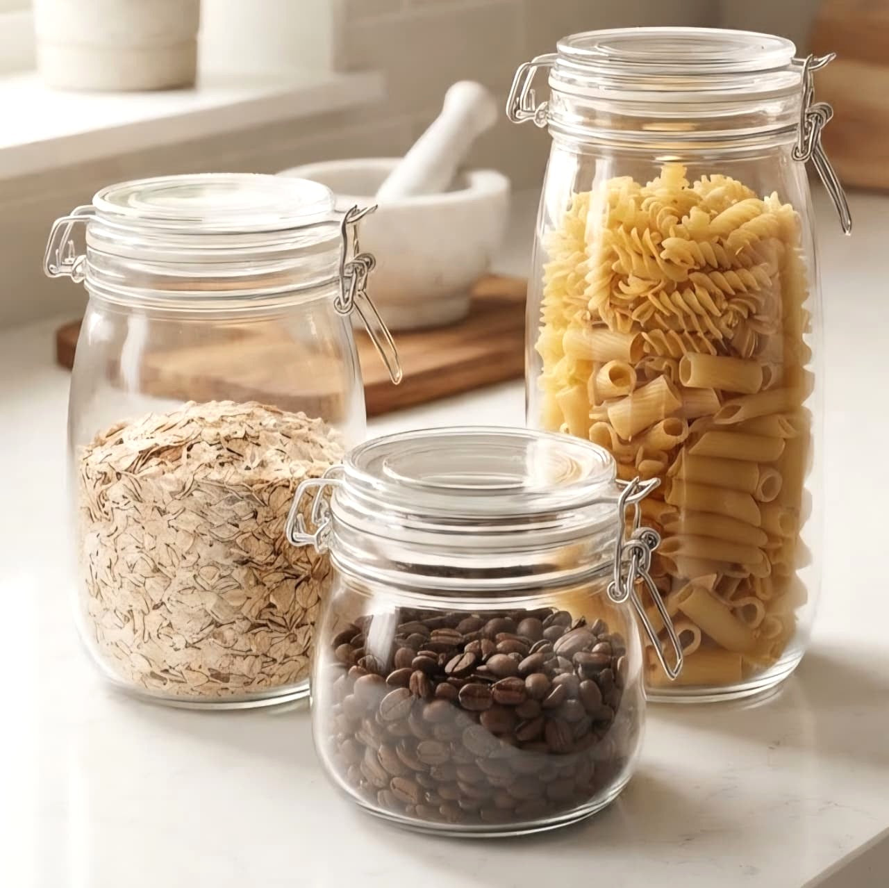 Airtight Glass Jar