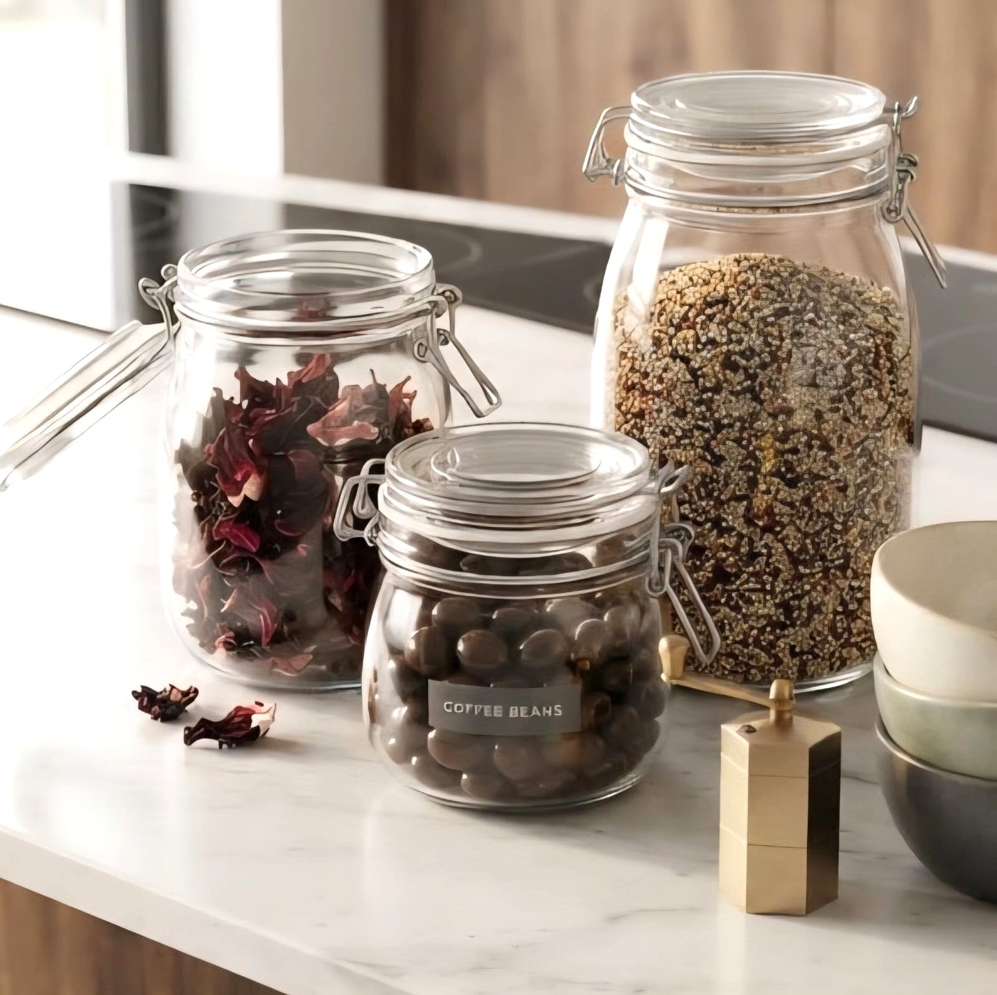 Airtight Glass Jar