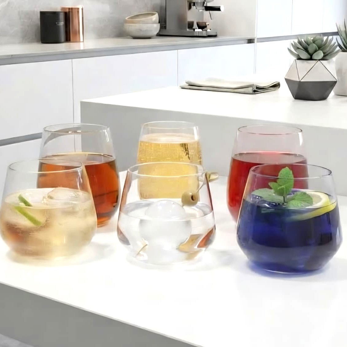 410ml Glass Set of 6