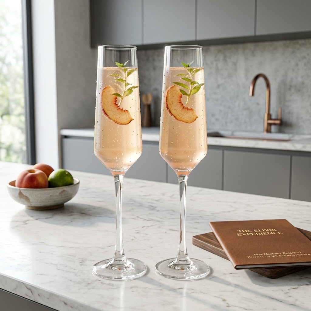 195ml Flute Glass Set of 6