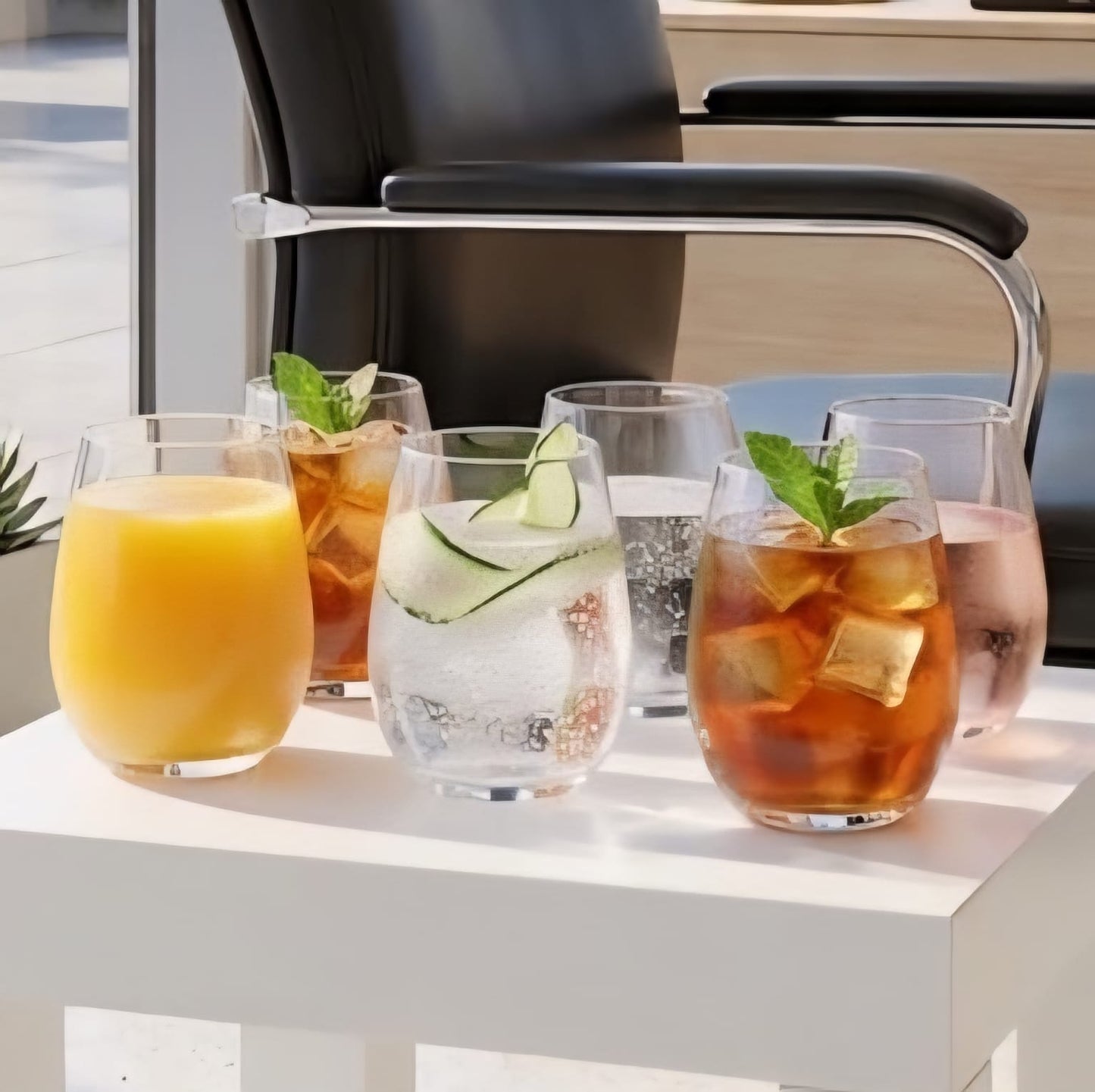 480ml Glass Set of 6