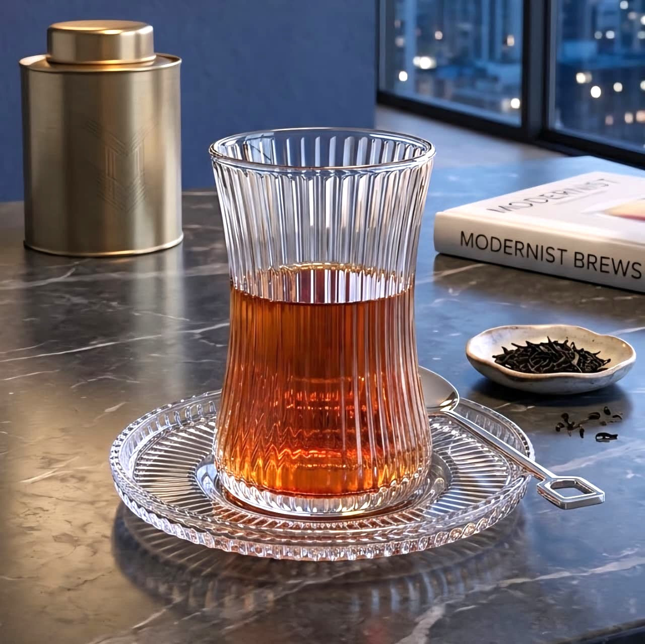 Kahva Cup & Sauce Set of 6