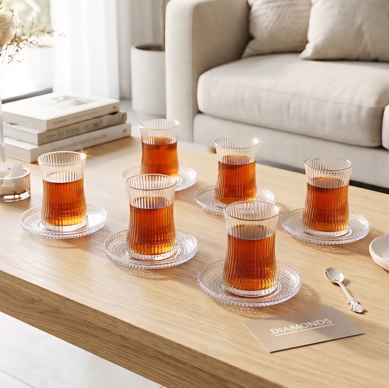 Kahva Cup & Sauce Set of 6