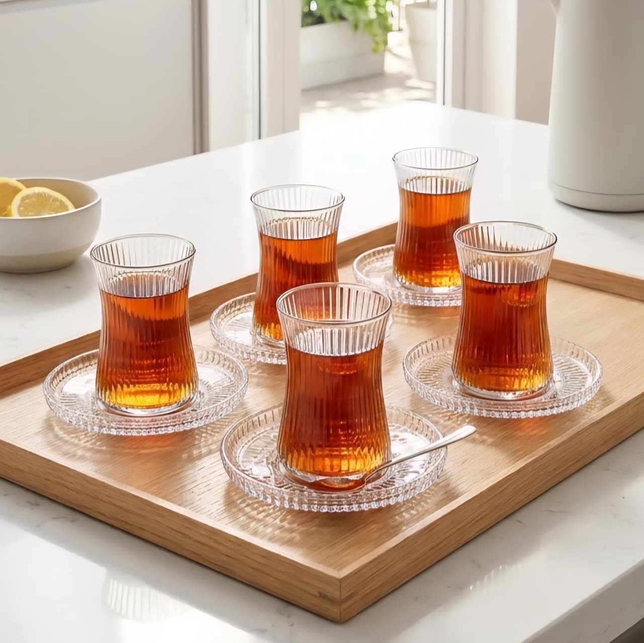 Kahva Cup & Sauce Set of 6
