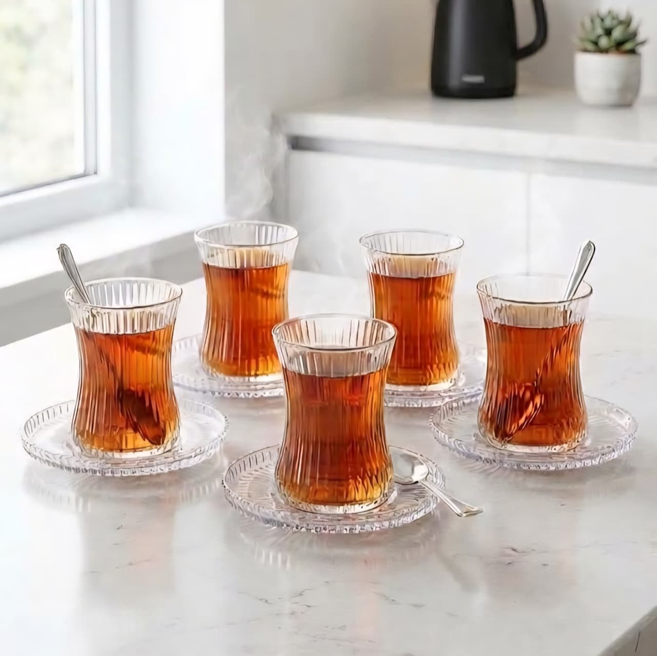 Kahva Cup & Sauce Set of 6