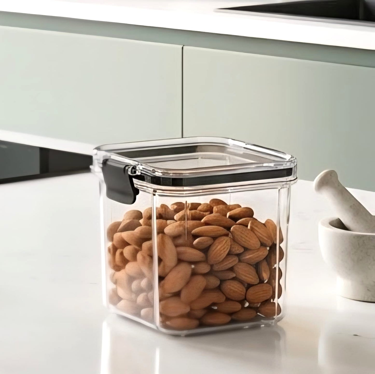 Airtight Plastic Storage Jar