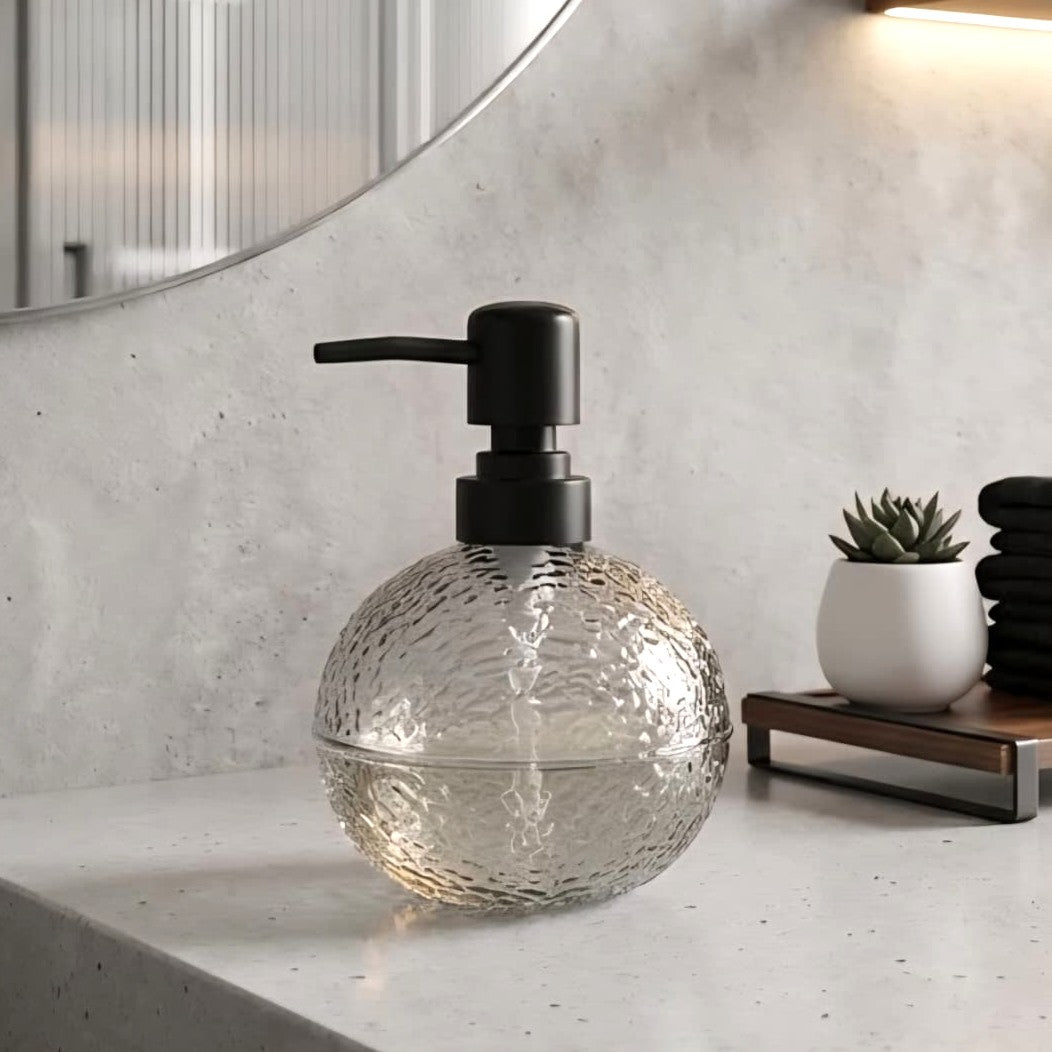 Crushed Glass Soap Dispenser