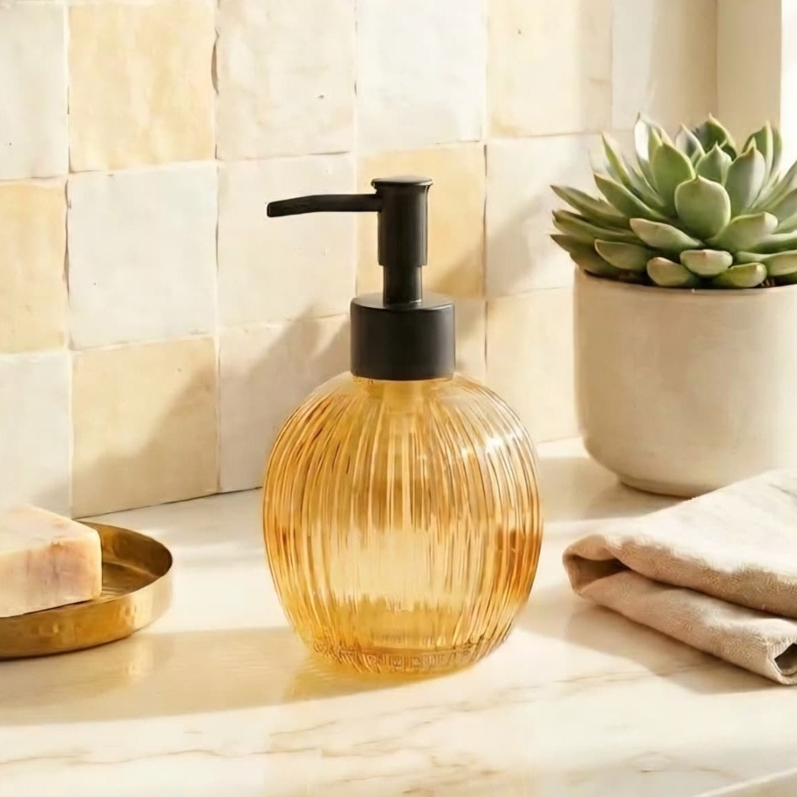 Lined Soap Dispenser
