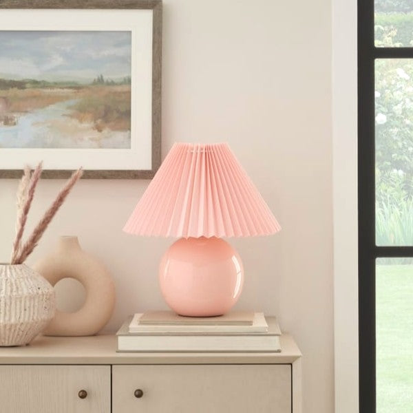 Umbrella LED Table Lamp Pink