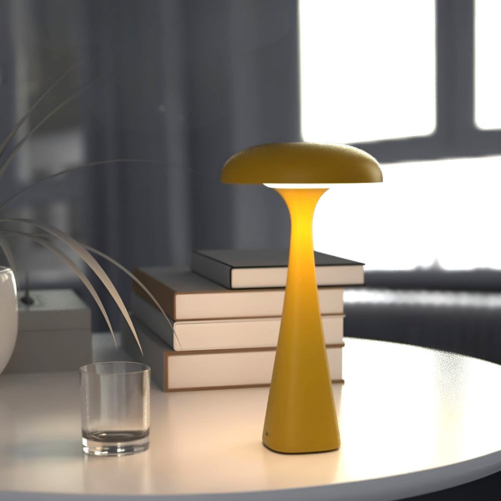 Jellyfish LED Table Lamp Yellow