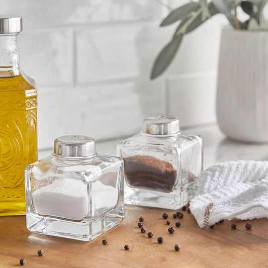 Cube Salt & Pepper Shaker Set