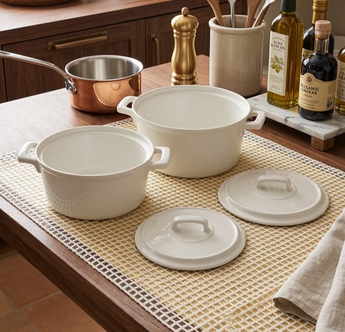 Porcelain Dish with Lid