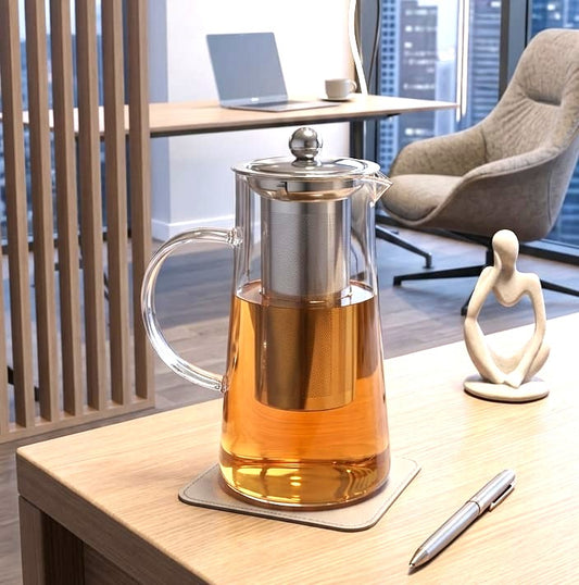 Glass Teapot with Strainer 710ml
