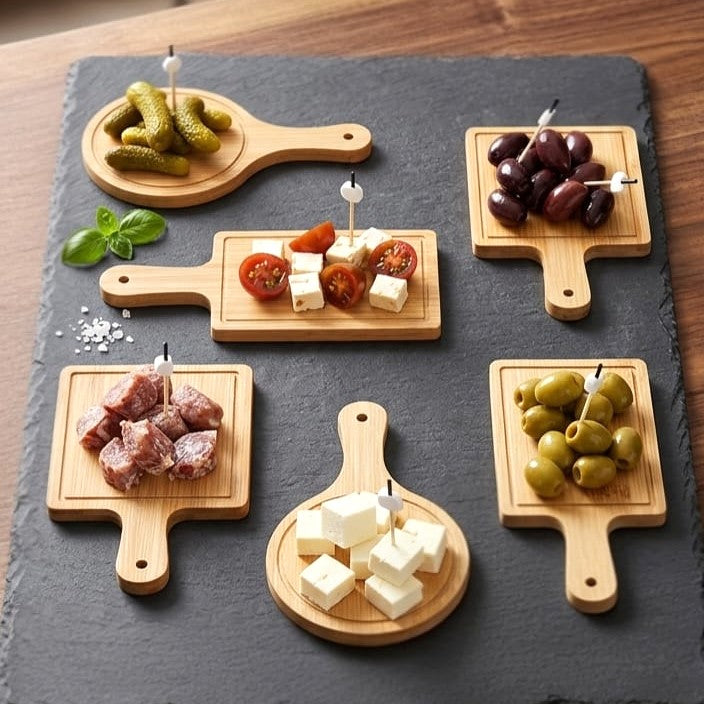 Set of 6 Mini Serving Boards