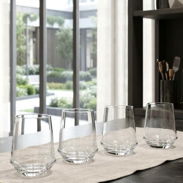Clear Glass Set of 4