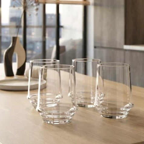 Clear Glass Set of 4