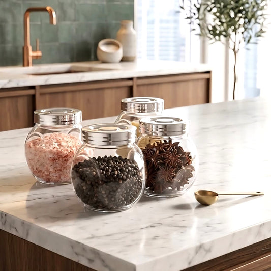 Spice Jars Pack of 4