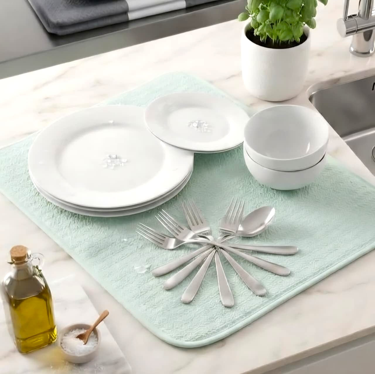 Microfiber Dish Drying Mat