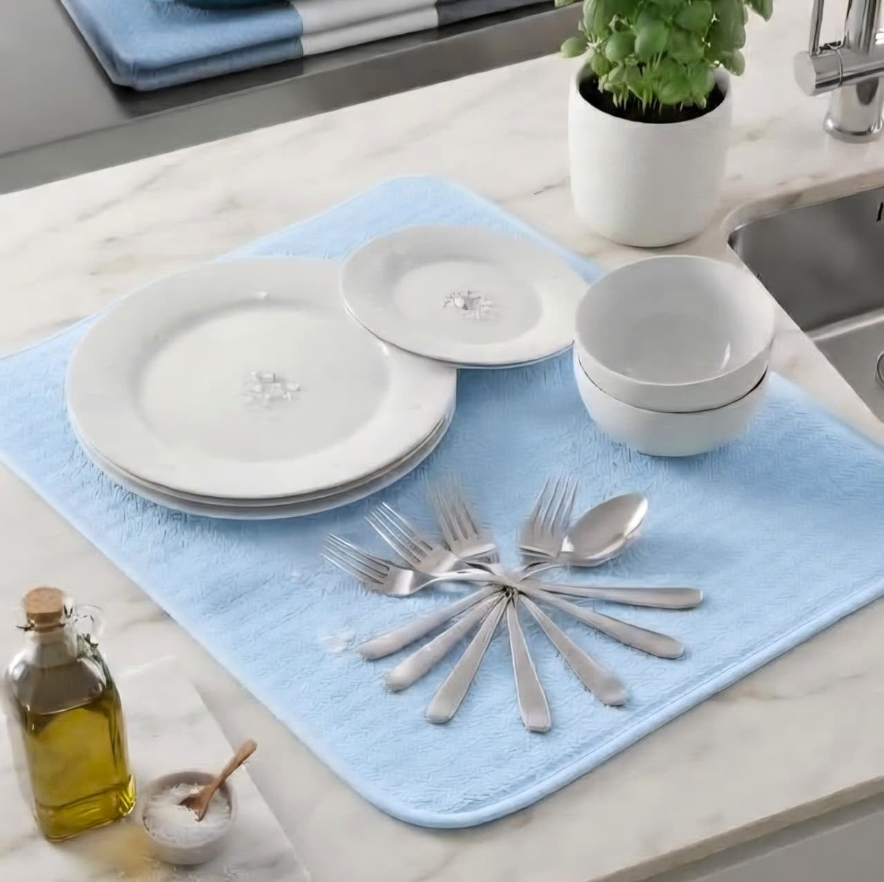 Microfiber Dish Drying Mat
