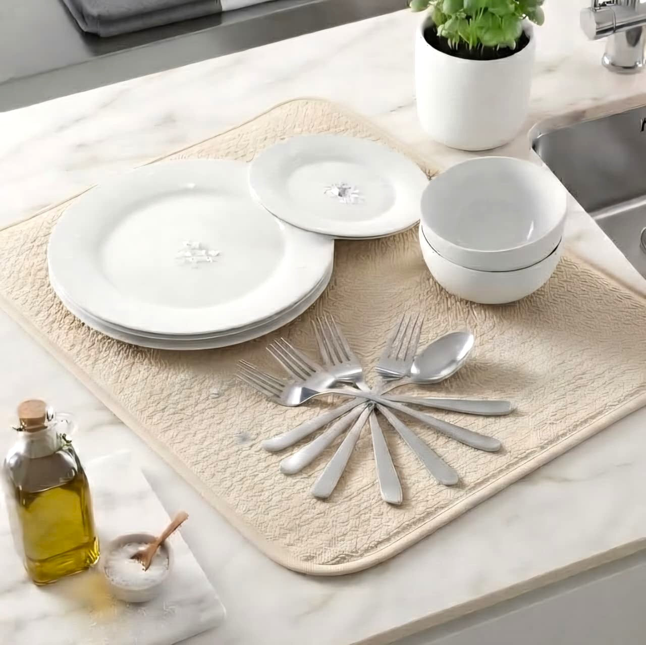 Microfiber Dish Drying Mat