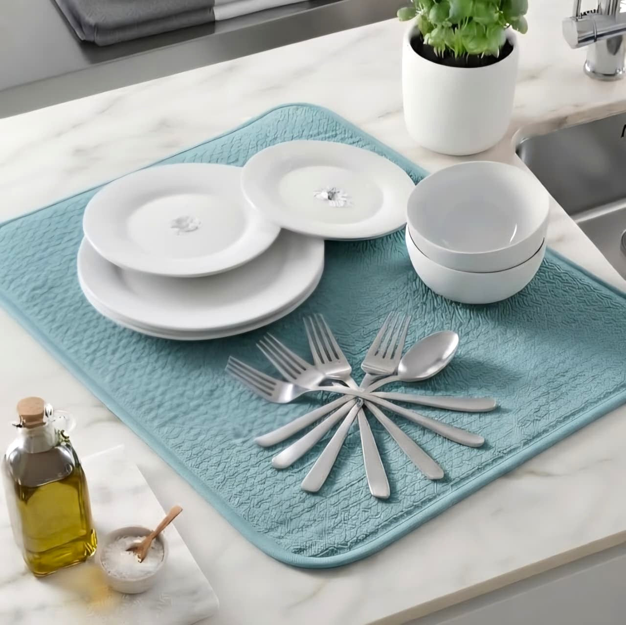Microfiber Dish Drying Mat