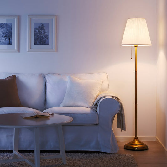 Floor Lamp - Brass