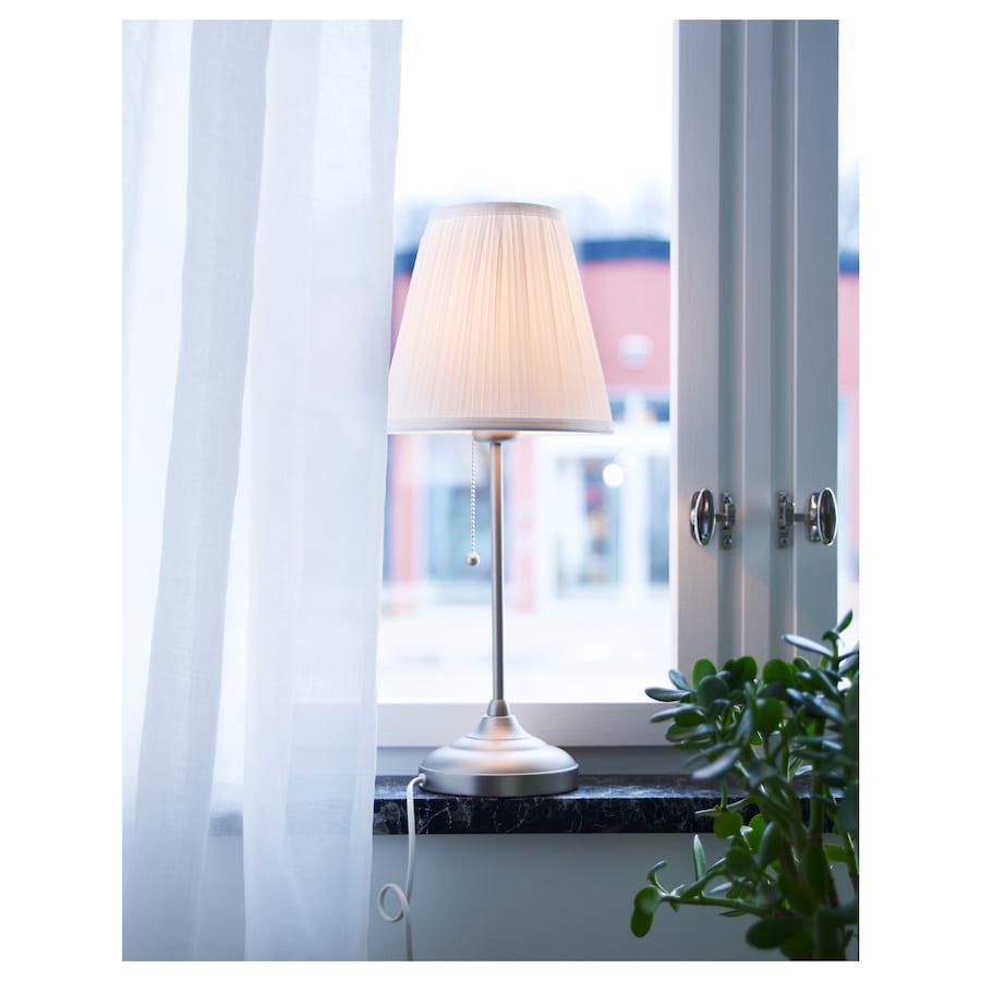 Table Lamp Silver