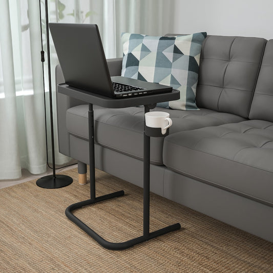 Laptop Stand with Cup Holder - Dark Grey