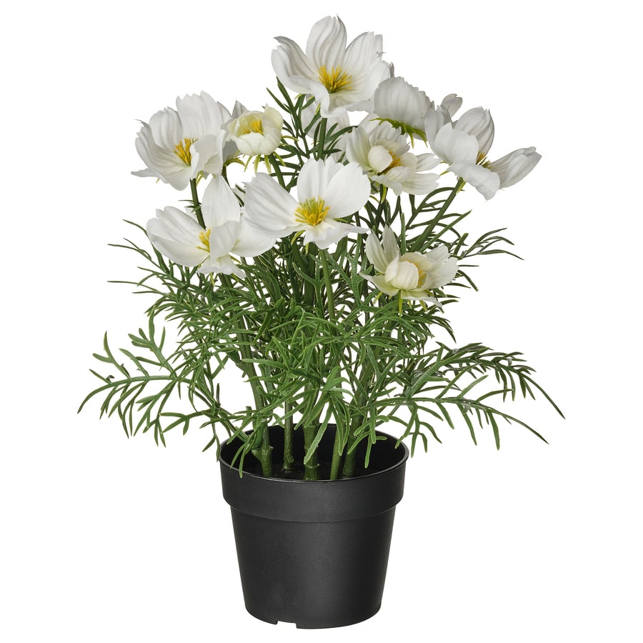 Artificial Plant Cosmos White