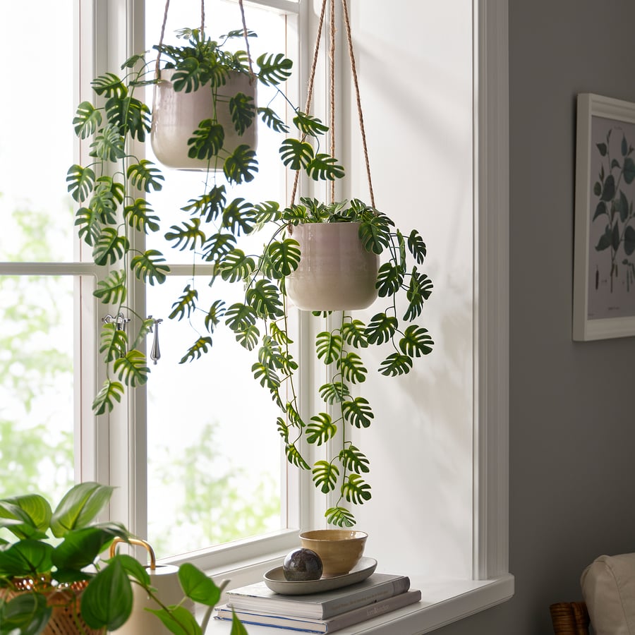 Artificial Plant Hanging Monstera