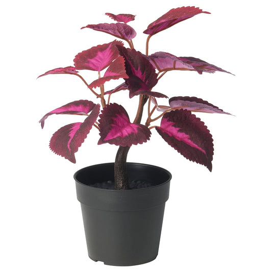 Artificial Plant Nettle Red