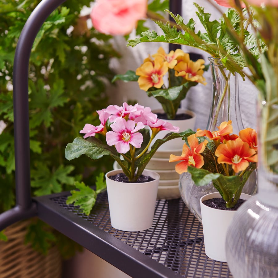 Artificial Plant Primrose Pack of 3
