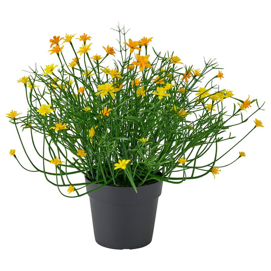 Artificial Plant Stringy Yellow
