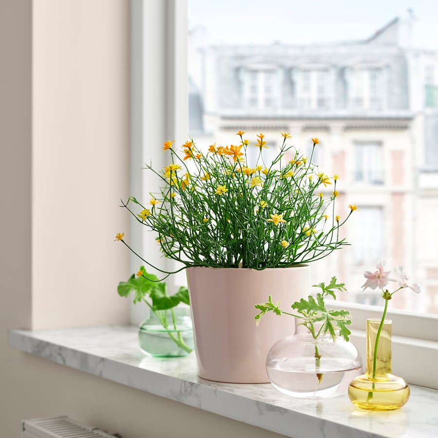 Artificial Plant Stringy Yellow