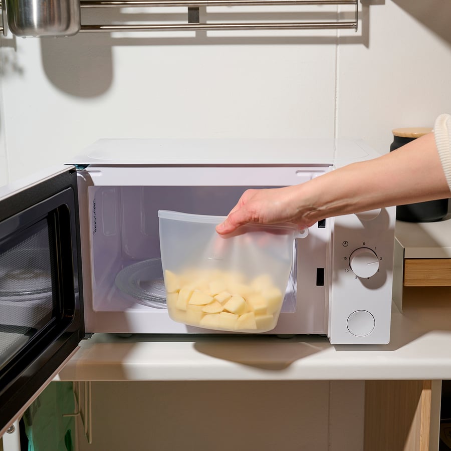 Resealable Silicon Bags Set of 3