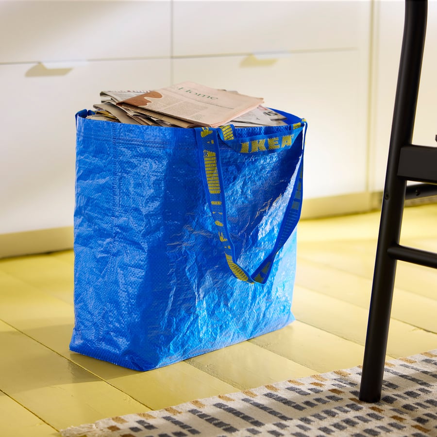Blue Carrier Bag