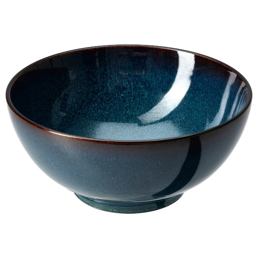 Glazed Blue Bowl