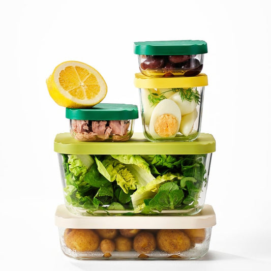 Food Container With Lid - Set of 5